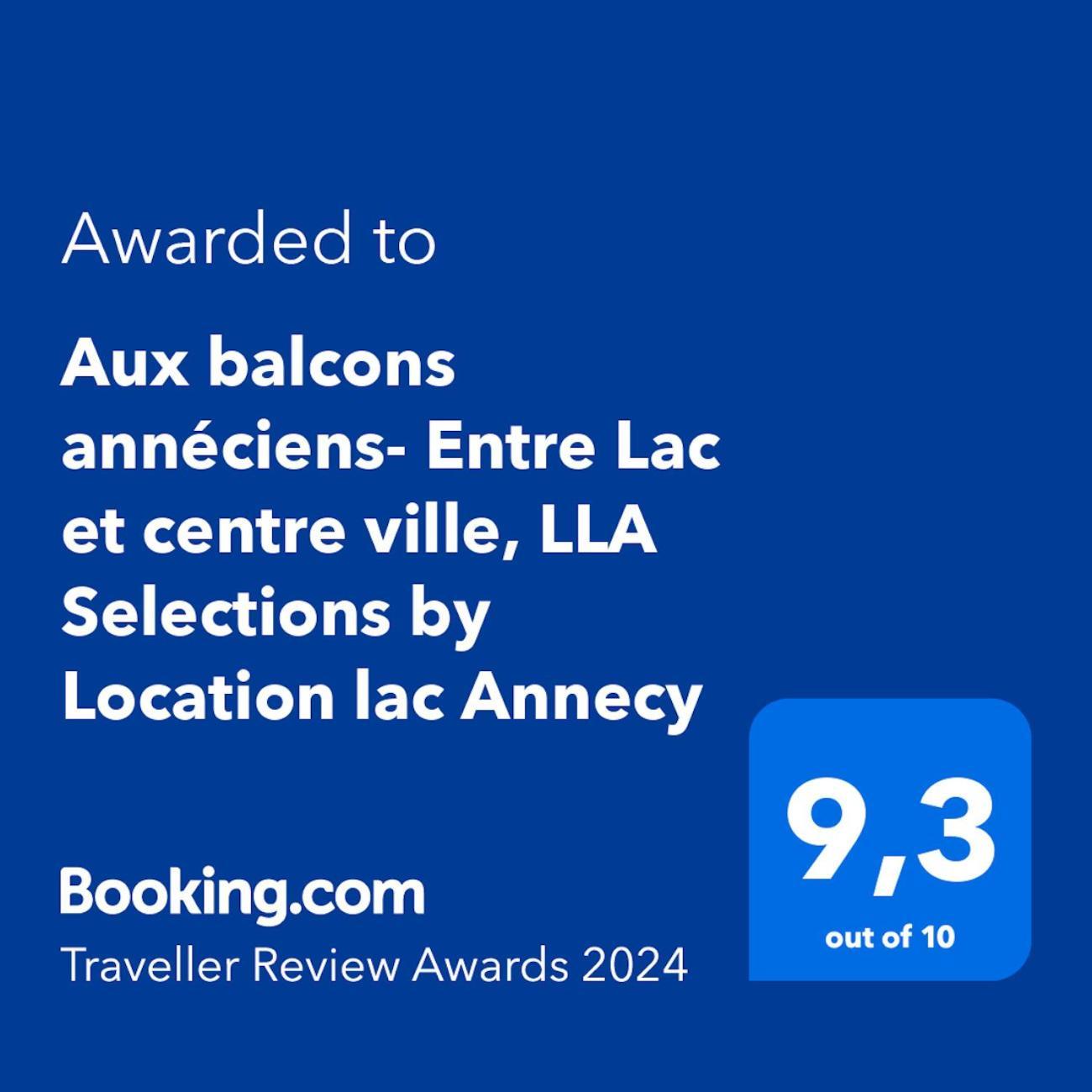 Aux Balcons Anneciens- Entre Lac Et Centre Ville, Lla Selections By Location Lac Annecy Sévrier Esterno foto